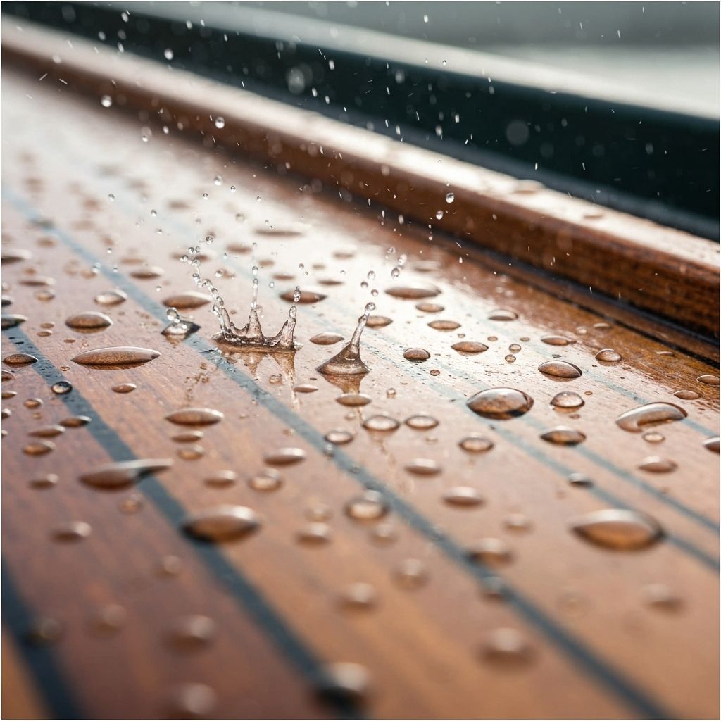 Close-up of Armor Shield marine protection film surface